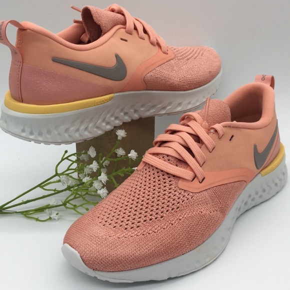 • W NIKE ODYSSEY REACT 2 FLYKNIT pink quartz/pumic - Picture 7 of 16